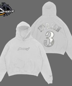 Post Malone x Reebok White Iverson Anniversary Stoney Hoodie